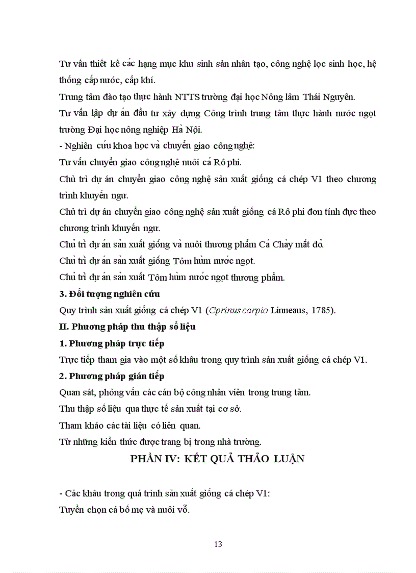 image for page Tìm hiểu quy trình sản xuất giống cá chép V1 Cyprinus carpio Linnaeus 1785