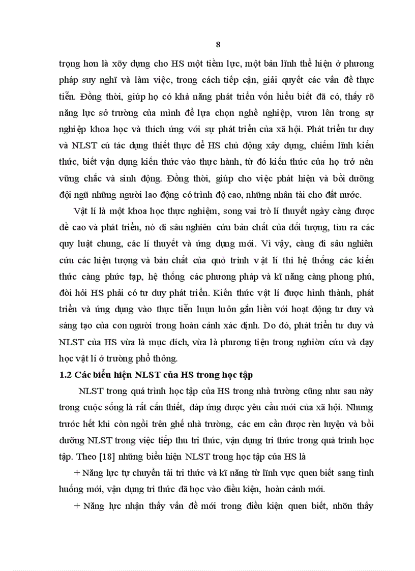 image for page Bồi dưỡng năng lực sáng tạo cho học sinh lớp 12 THPT trong dạy học giải bài tập chương Dòng điện xoay chiều