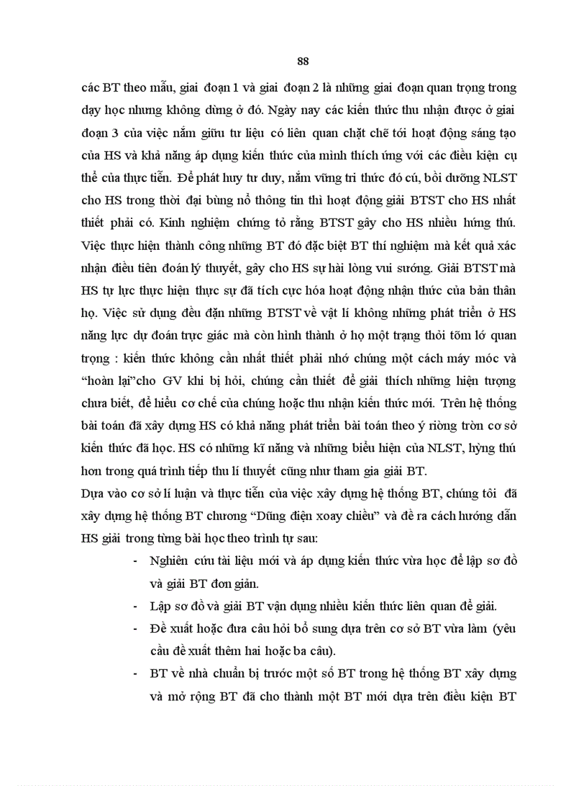 image for page Bồi dưỡng năng lực sáng tạo cho học sinh lớp 12 THPT trong dạy học giải bài tập chương Dòng điện xoay chiều