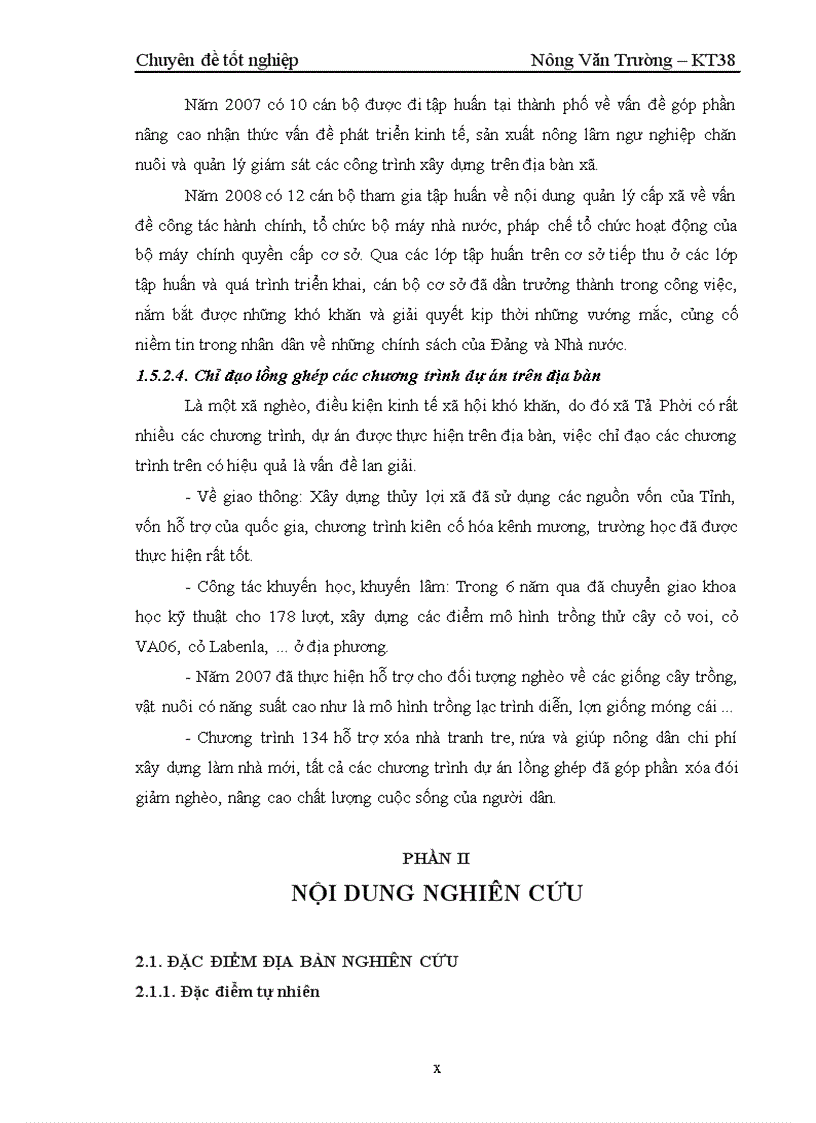 image for page Kết quả của các chương trình dự án liên quan đến xoá đói giảm nghèo ở xã Tả Phời Thành phố Lào Cai Tỉnh Lào Cai