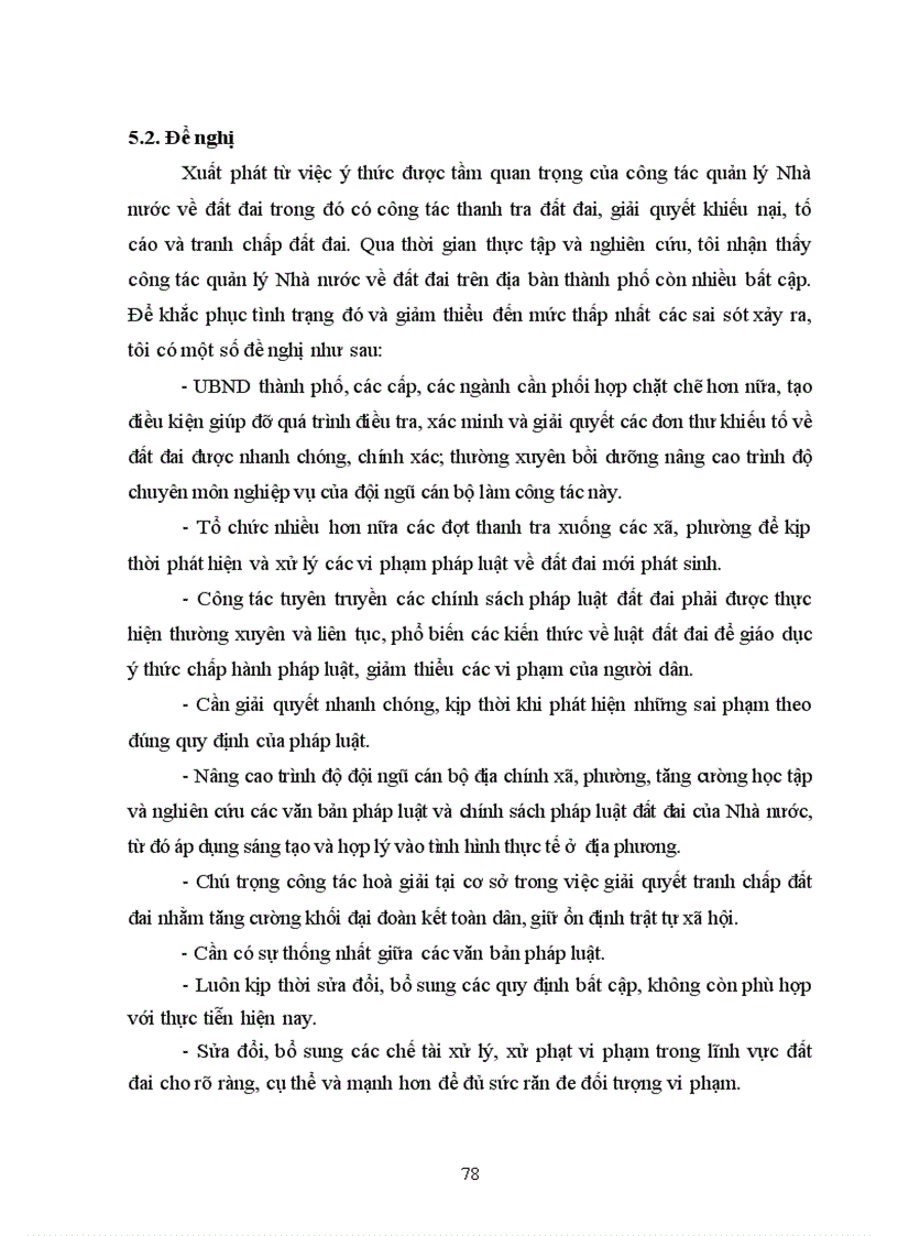 image for page Tìm hiểu công tác thanh tra giải quyết khiếu nại tố cáo và tranh chấp đất đai trên địa bàn thành phố Tuyên quang tỉnh Tuyên Quang từ khi có luật đất đai năm 2003 đến nay