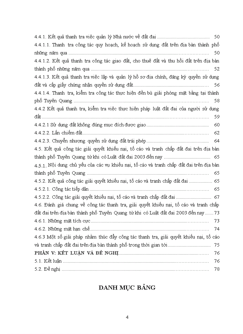image for page Tìm hiểu công tác thanh tra giải quyết khiếu nại tố cáo và tranh chấp đất đai trên địa bàn thành phố Tuyên quang tỉnh Tuyên Quang từ khi có luật đất đai năm 2003 đến nay