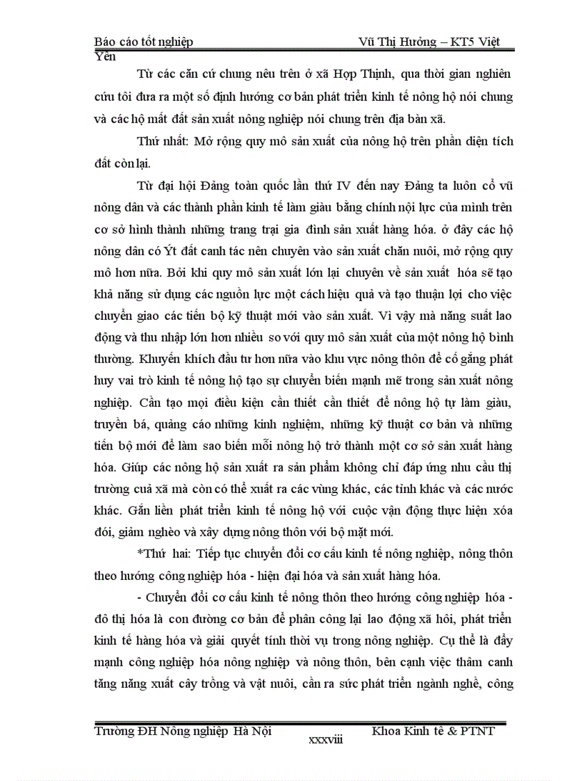 image for page Thực trạng và giải pháp nhằm phát triển kinh tế của các hộ nông dân bị mất đất sản xuất do công nghiệp hóa và đô thị hoá tại xã Hợp Thịnh Huyện Hiệp Hoà Tỉnh Bắc Giang
