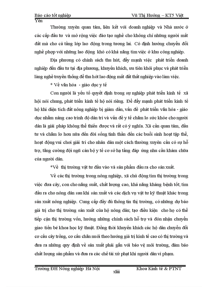 image for page Thực trạng và giải pháp nhằm phát triển kinh tế của các hộ nông dân bị mất đất sản xuất do công nghiệp hóa và đô thị hoá tại xã Hợp Thịnh Huyện Hiệp Hoà Tỉnh Bắc Giang