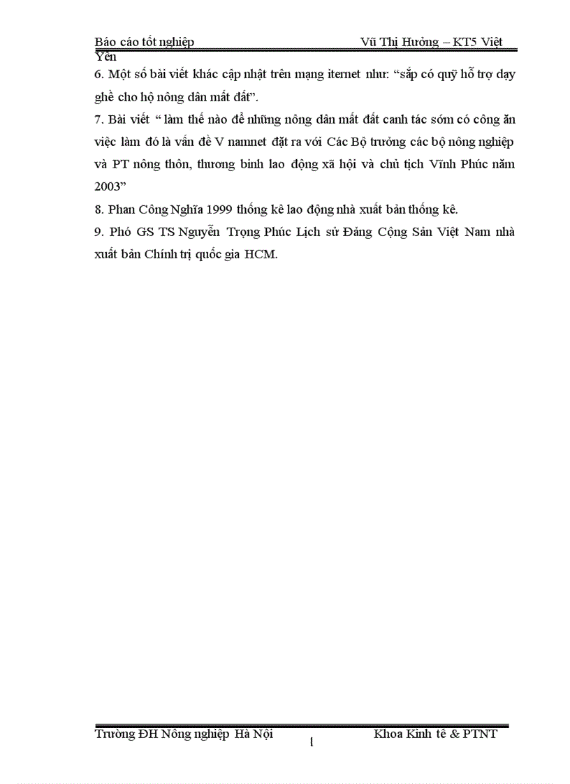 image for page Thực trạng và giải pháp nhằm phát triển kinh tế của các hộ nông dân bị mất đất sản xuất do công nghiệp hóa và đô thị hoá tại xã Hợp Thịnh Huyện Hiệp Hoà Tỉnh Bắc Giang