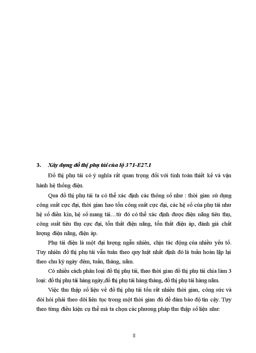 image for page Các biện pháp giảm hao tổn điện năng và nâng cao chất lượng điện năng trên lưới trung áp của lộ 371 E27 1 của thị xã Từ Sơn tỉnh Bắc Ninh 1