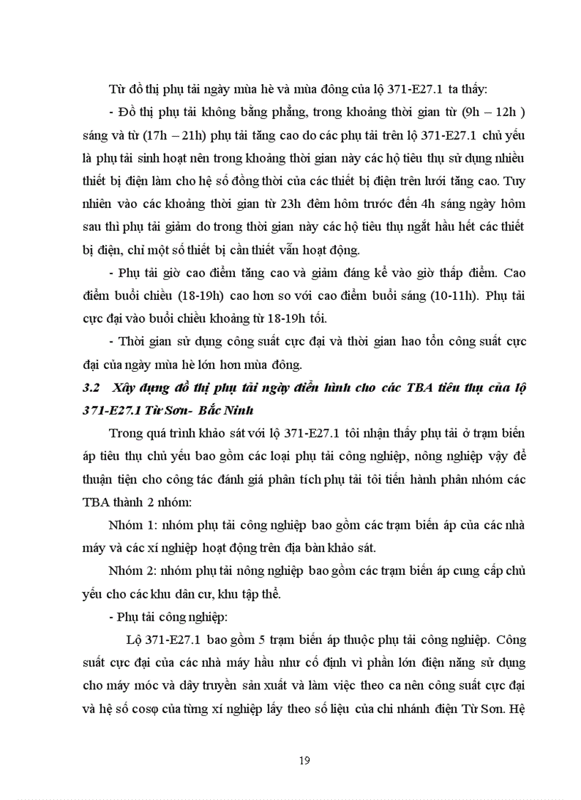 image for page Các biện pháp giảm hao tổn điện năng và nâng cao chất lượng điện năng trên lưới trung áp của lộ 371 E27 1 của thị xã Từ Sơn tỉnh Bắc Ninh 1