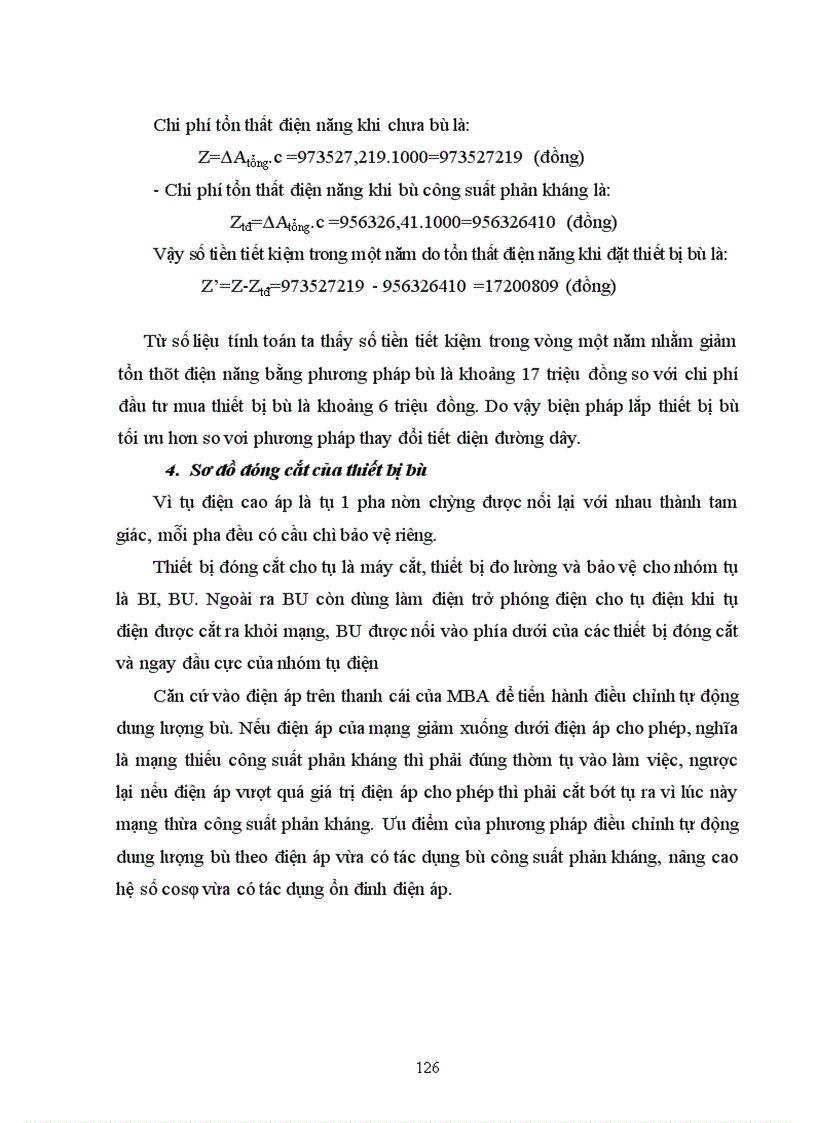image for page Các biện pháp giảm hao tổn điện năng và nâng cao chất lượng điện năng trên lưới trung áp của lộ 371 E27 1 của thị xã Từ Sơn tỉnh Bắc Ninh 1