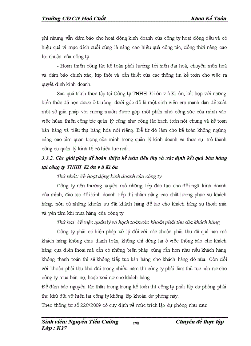 image for page Hoàn thiện kế toán bán hàng và xác định kết quả bán hàng tại Công ty TNHH Kiên và Kiên