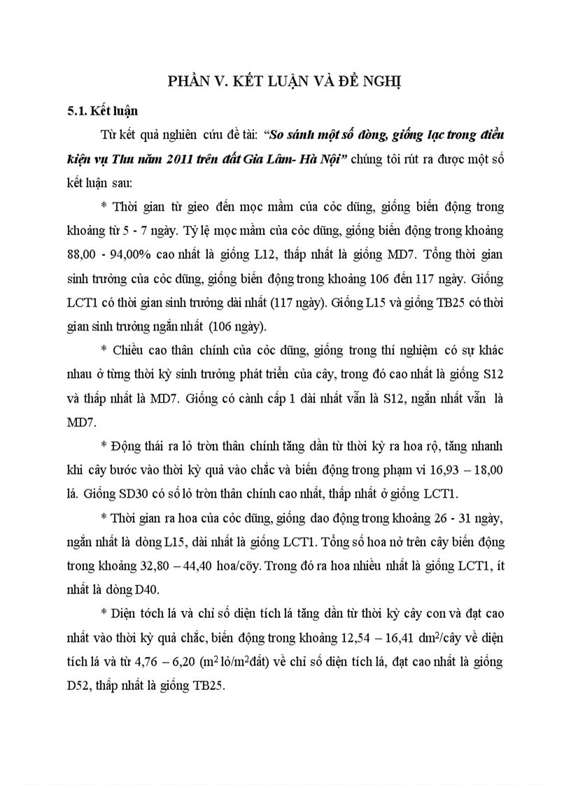 image for page So sánh một số dòng giống lạc trong điều kiện vụ Hè Thu năm 2011 trên đất Gia Lâm Hà Nội