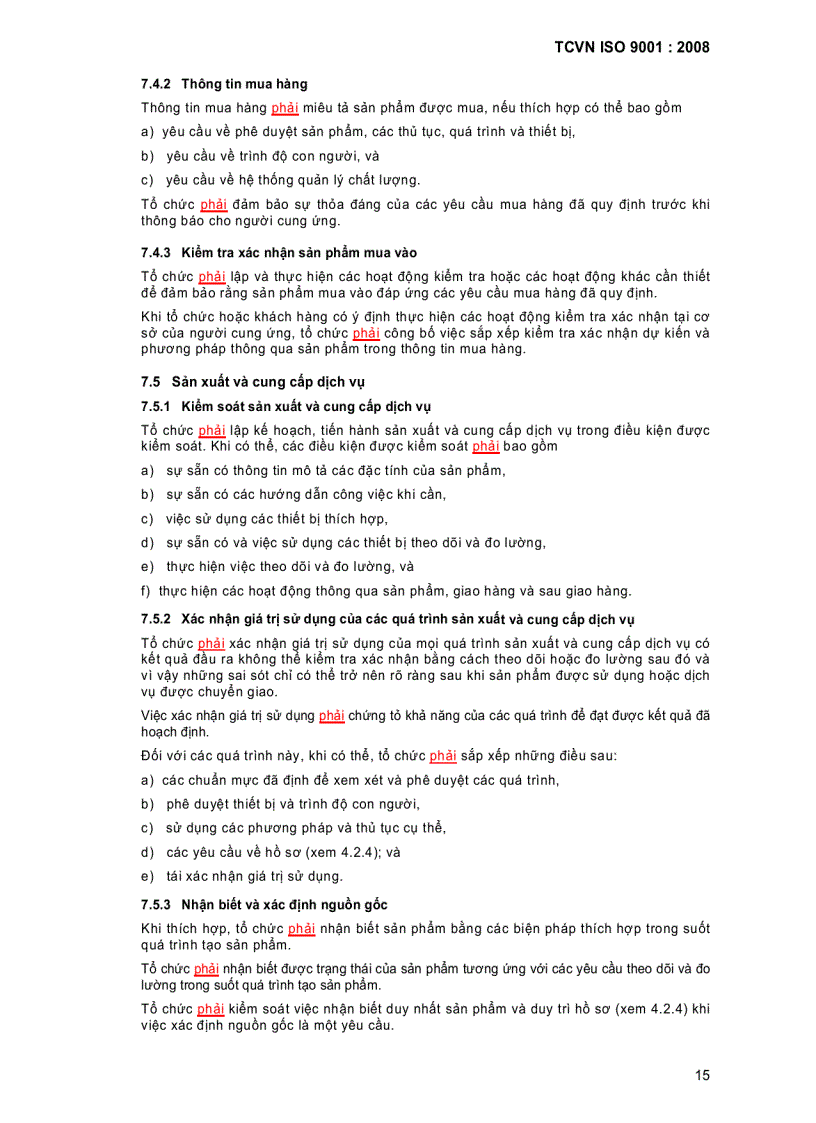 image for page Hệ thống quản lý chất lượng các yêu cầu