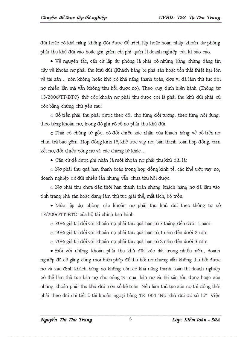 image for page Kiểm toán khoản mục nợ phải thu khách hàng trong quy trình kiểm toán Báo cáo tài chính do công ty TNHH Kiểm toán Immanuel thực hiện 4