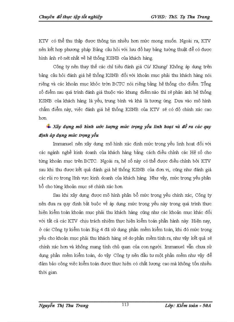 image for page Kiểm toán khoản mục nợ phải thu khách hàng trong quy trình kiểm toán Báo cáo tài chính do công ty TNHH Kiểm toán Immanuel thực hiện 4