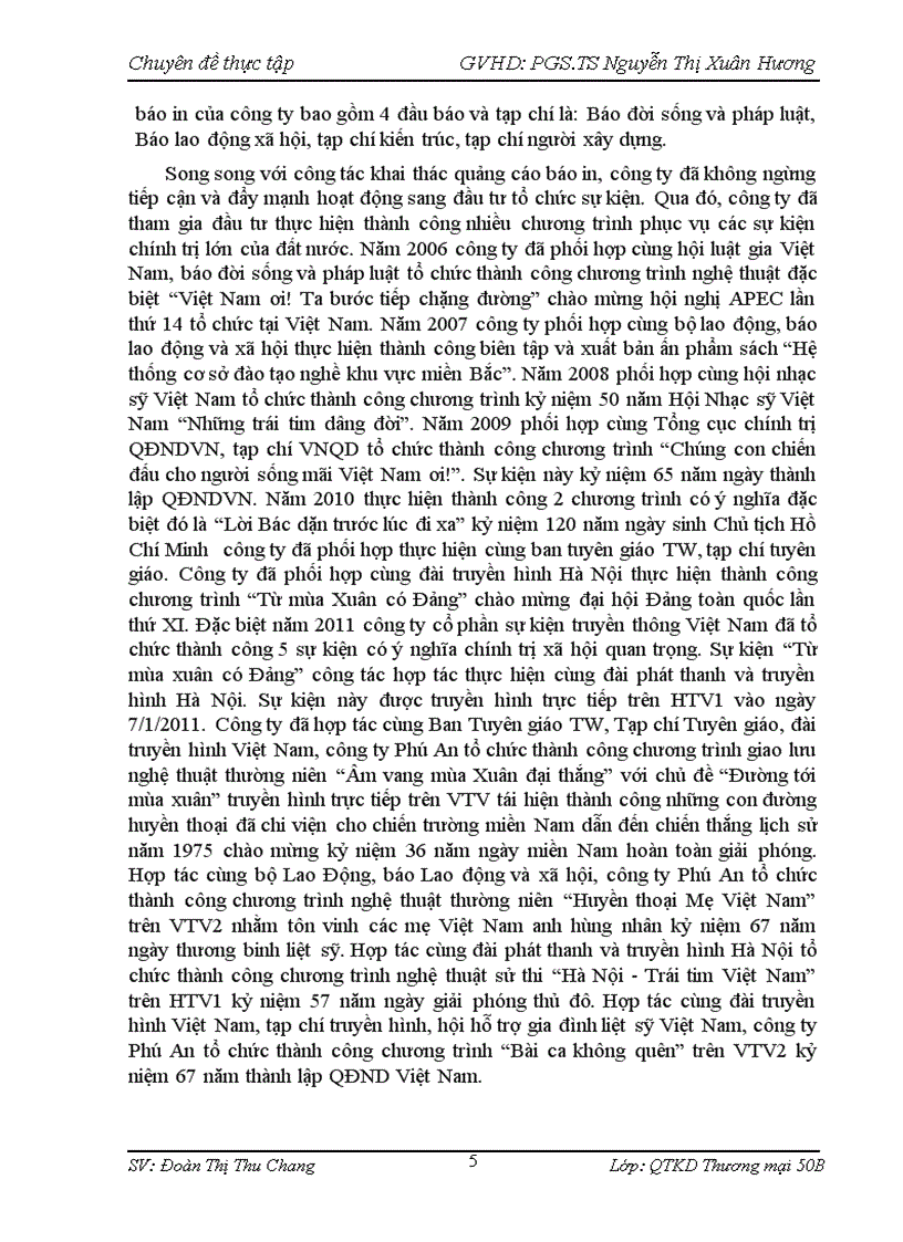 image for page Hoàn thiện hoạt động kinh doanh dịch vụ tổ chức sự kiện của công ty cổ phần sự kiện truyền thông VIỆT NAM