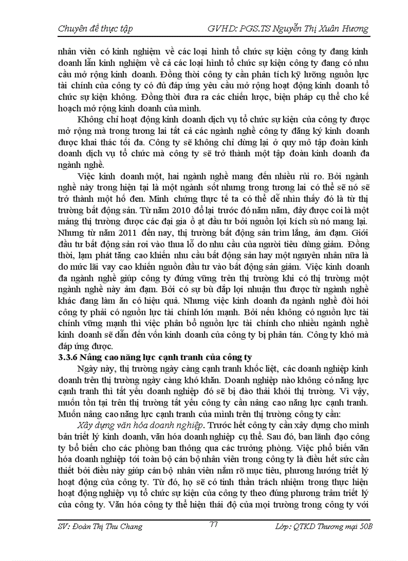 image for page Hoàn thiện hoạt động kinh doanh dịch vụ tổ chức sự kiện của công ty cổ phần sự kiện truyền thông VIỆT NAM