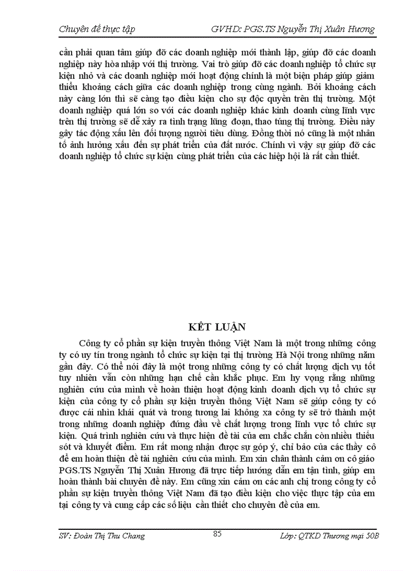 image for page Hoàn thiện hoạt động kinh doanh dịch vụ tổ chức sự kiện của công ty cổ phần sự kiện truyền thông VIỆT NAM