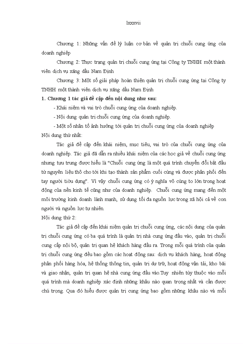 image for page Hoàn thiện quản trị chuỗi cung ứng xăng dầu tại Công ty TNHH một thành viên dịch vụ xăng dầu Nam Định 1
