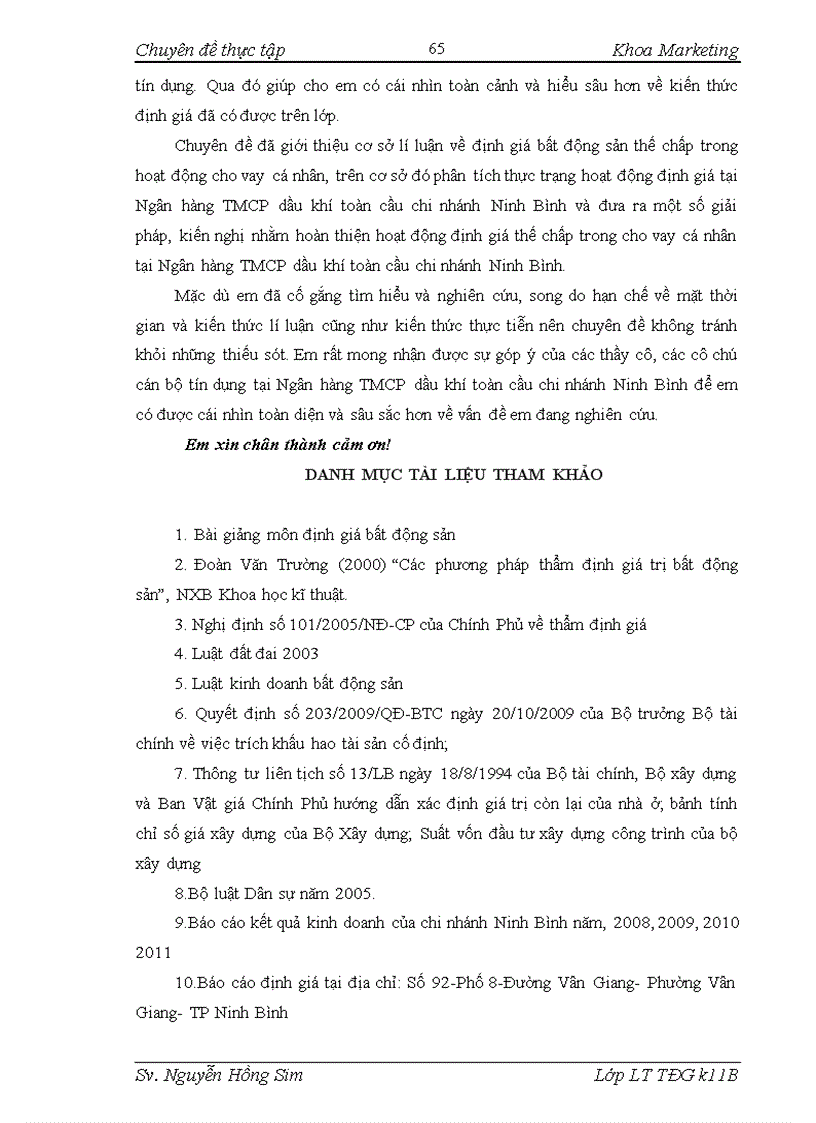 image for page Nghiên cứu về Thị trường bất động sản thế chấp và thẩm định giá tài sản thế chấp tại ngân hàng GP Bank