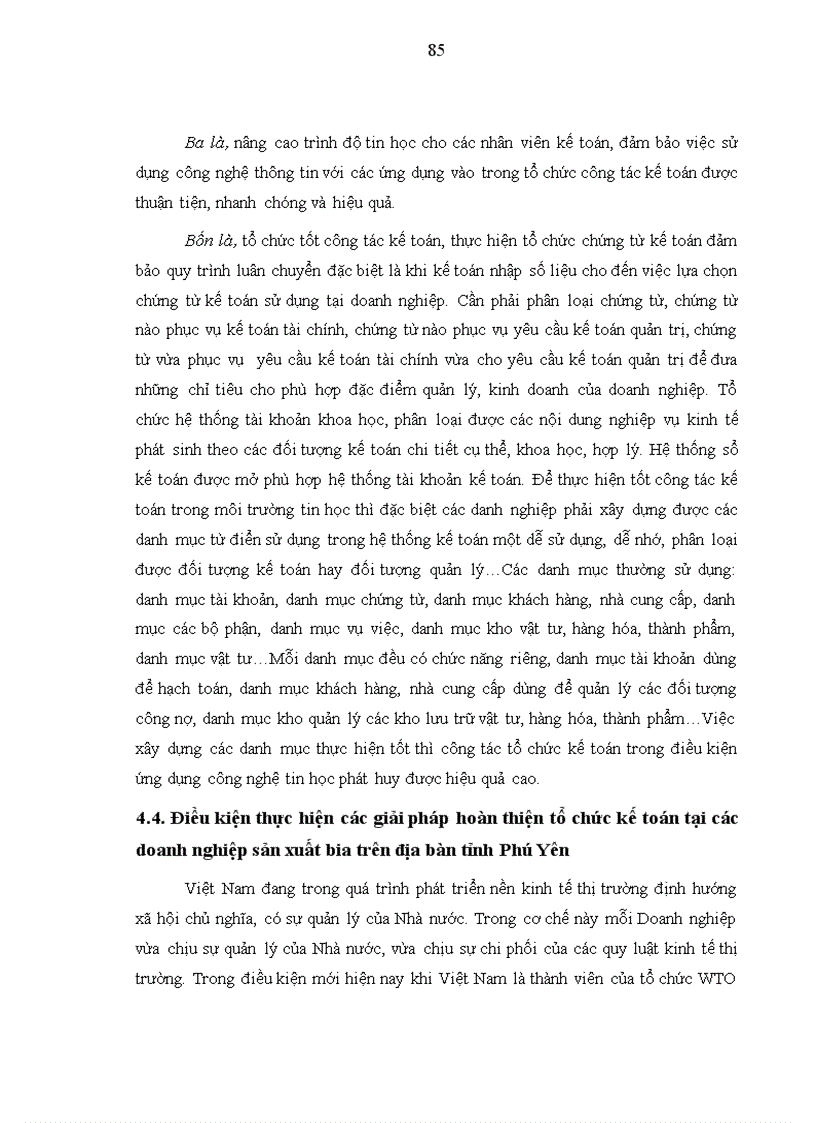 image for page Hoàn thiện tổ chức kế toán tại các doanh nghiệp sản xuất bia trên địa bàn tỉnh Phú Yên 5