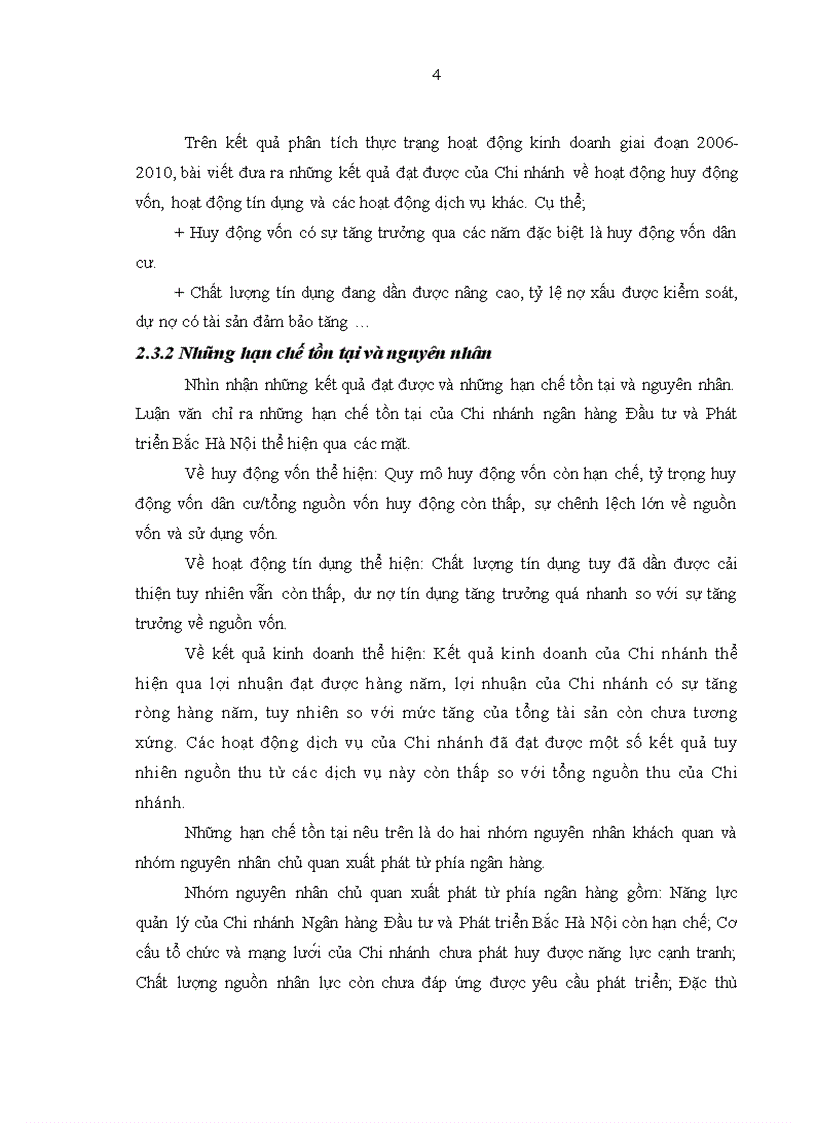 image for page Phát triển kinh doanh của Chi nhánh ngân hàng Đầu tư và Phát triển Bắc Hà Nội sau khủng hoảng kinh tế toàn cầu 5