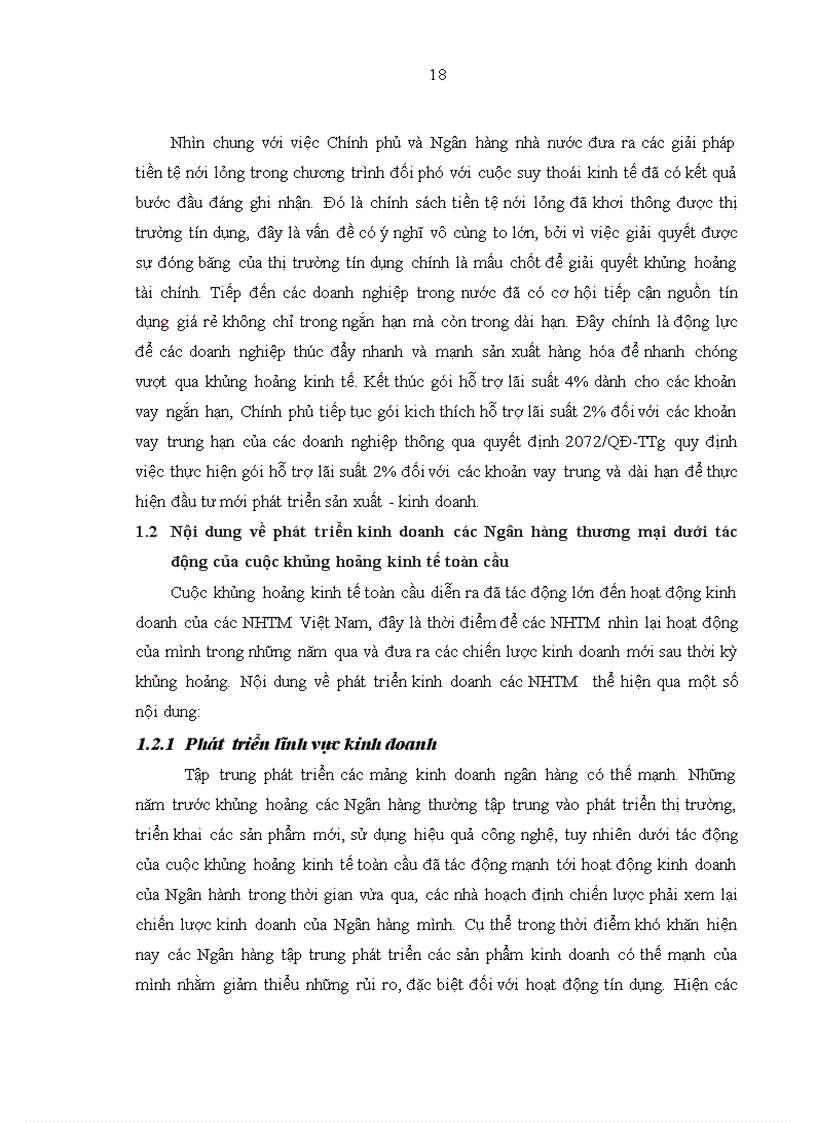 image for page Phát triển kinh doanh của Chi nhánh ngân hàng Đầu tư và Phát triển Bắc Hà Nội sau khủng hoảng kinh tế toàn cầu 5