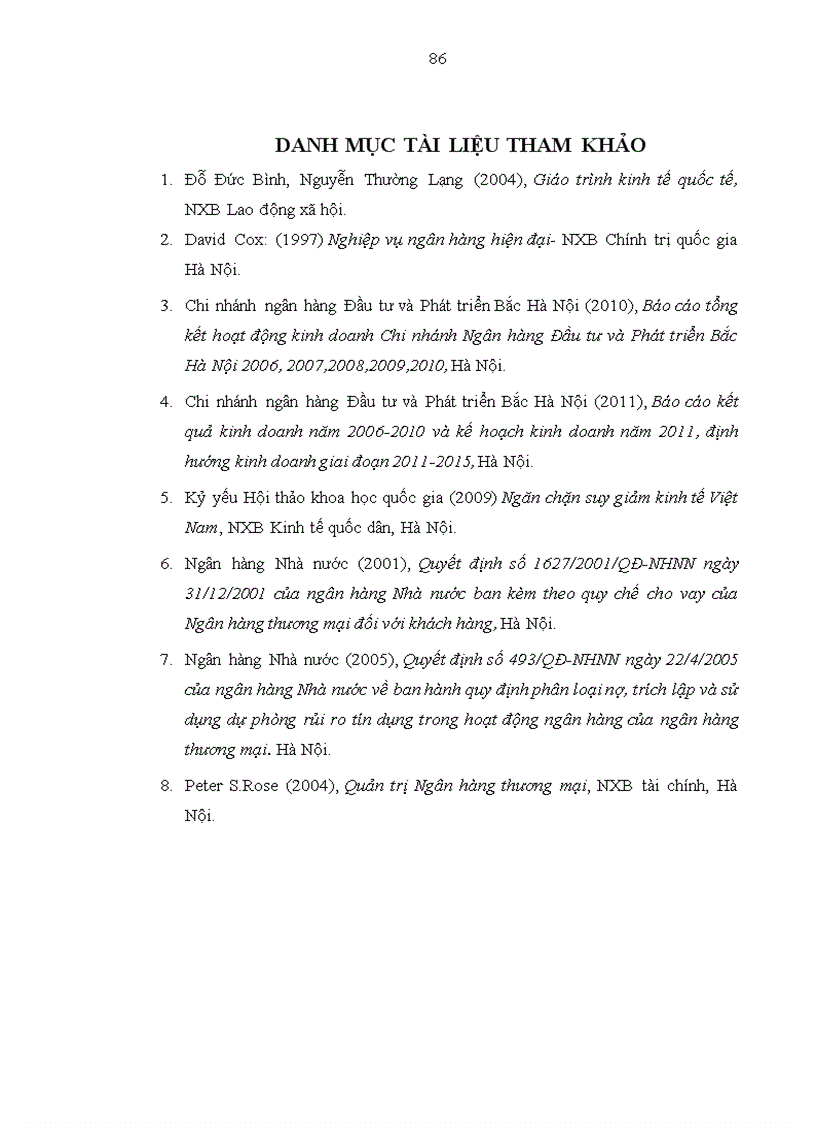 image for page Phát triển kinh doanh của Chi nhánh ngân hàng Đầu tư và Phát triển Bắc Hà Nội sau khủng hoảng kinh tế toàn cầu 5