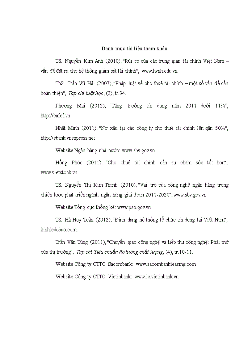 image for page Thực trạng và giải pháp phát triển hoạt động cho thuê tài chính tại việt nam