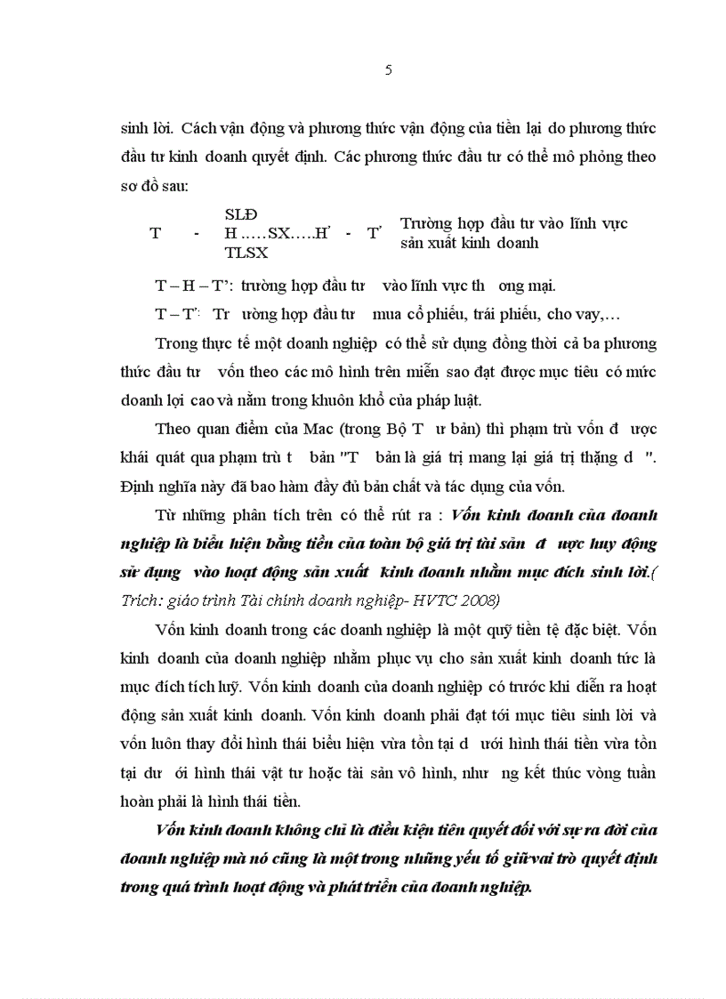 image for page Giải pháp nâng cao hiệu quả sử dụng vốn tại Công ty Cổ phần Quốc tế Sơn Hà 1