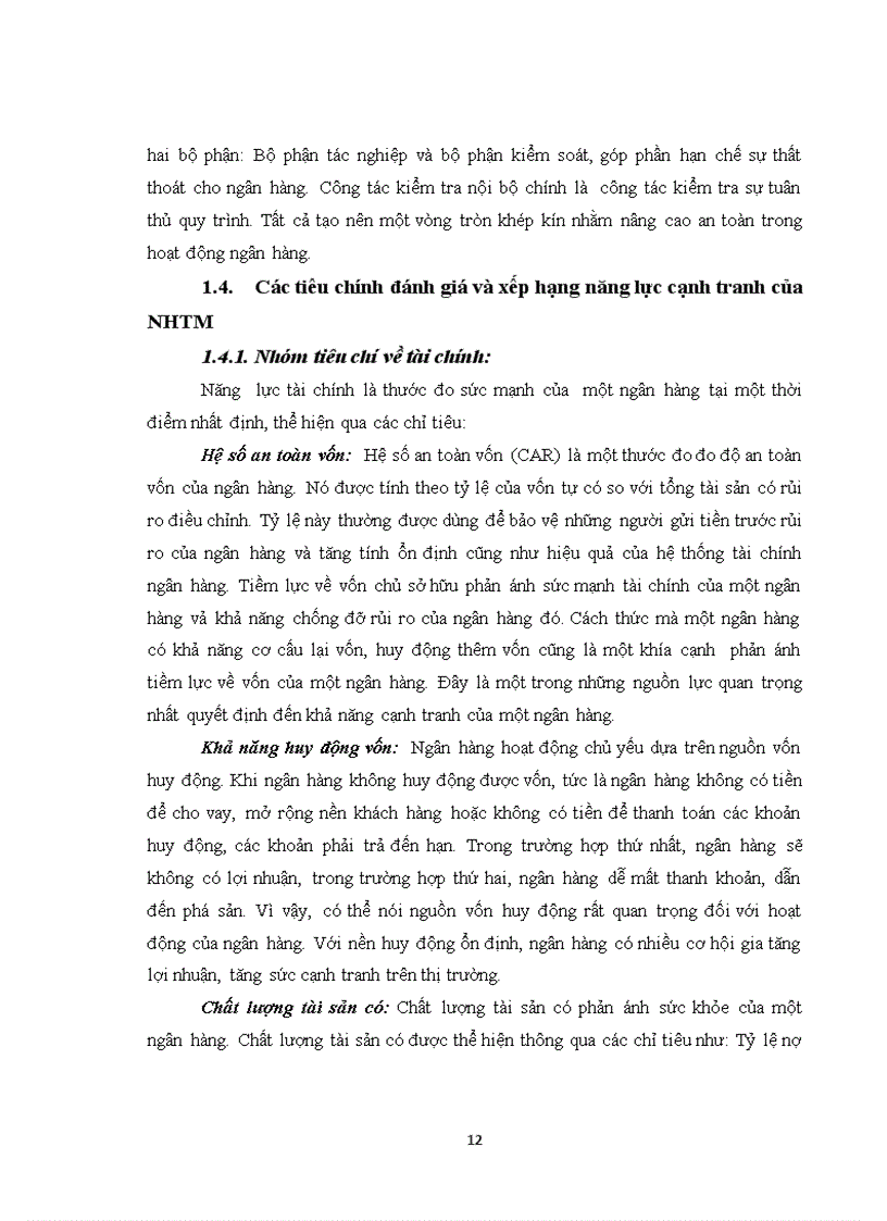 image for page Một số giải pháp nâng cao năng lực cạnh tranh của BIDV Tuyên Quang