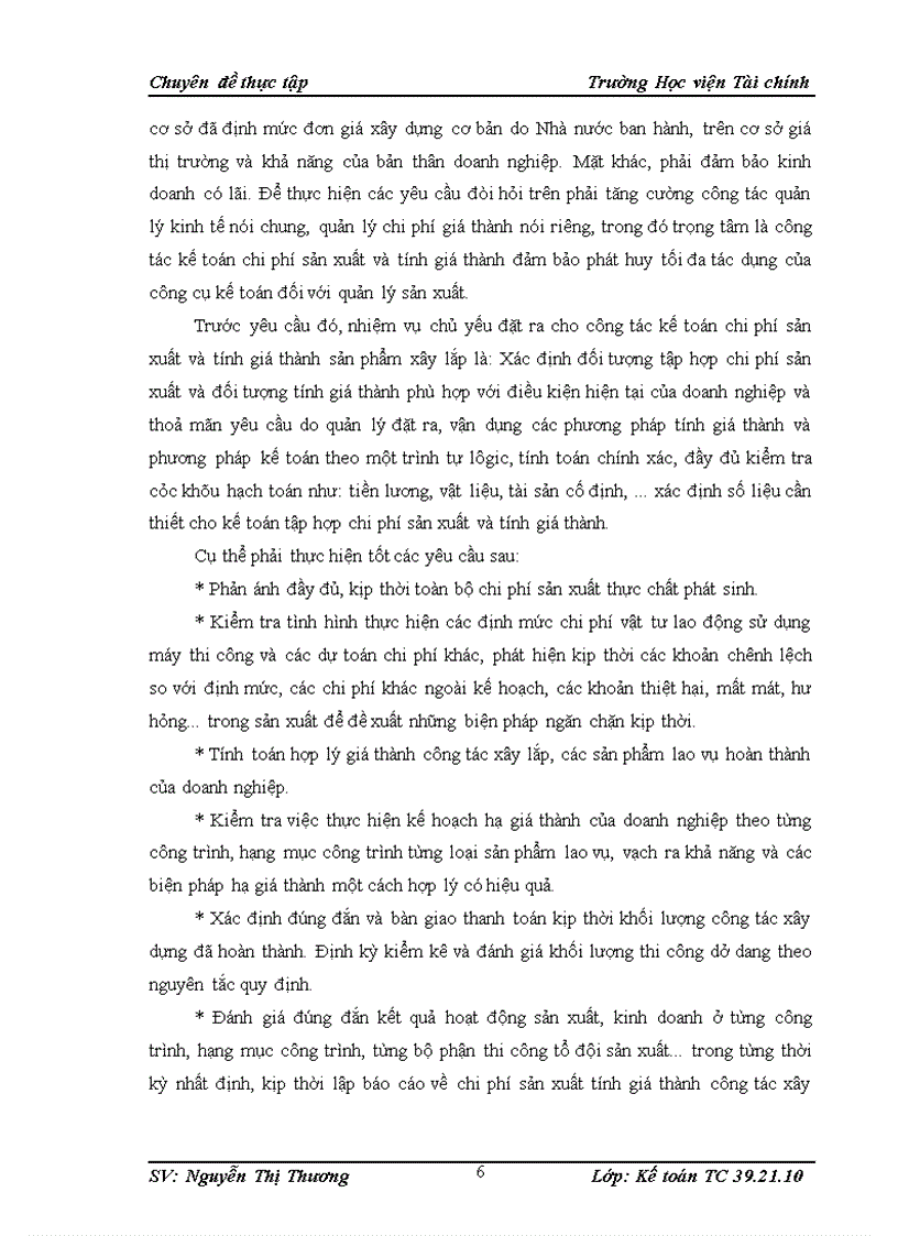 image for page Tổ chức kế toán chi phí sản xuất và tính giá thành sản phẩm xây lắp tại Công ty Cổ phần Xây lắp Điện 3