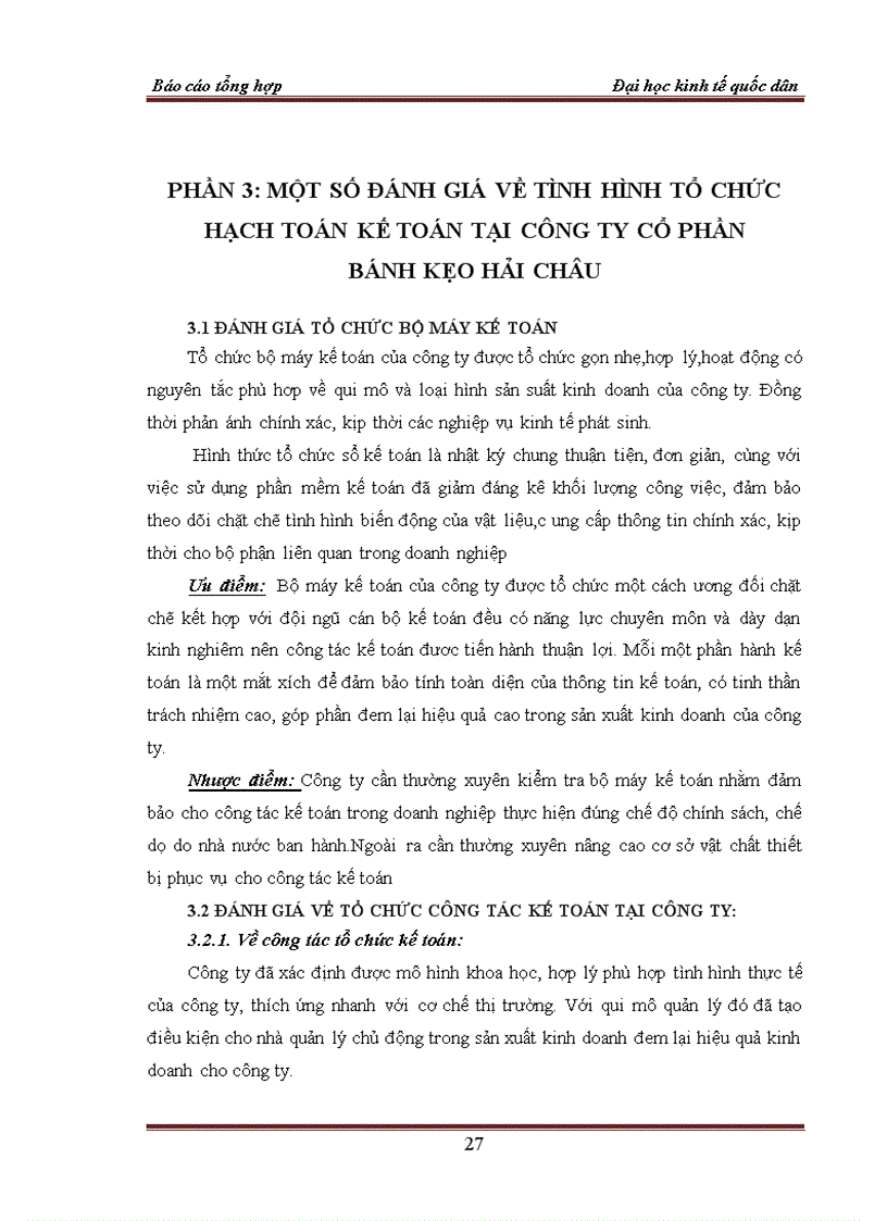 image for page Một số đánh giá về tình hình tổ chức hạch toán kế toán tại Công ty Cổ phần bánh kẹo Hải Châu