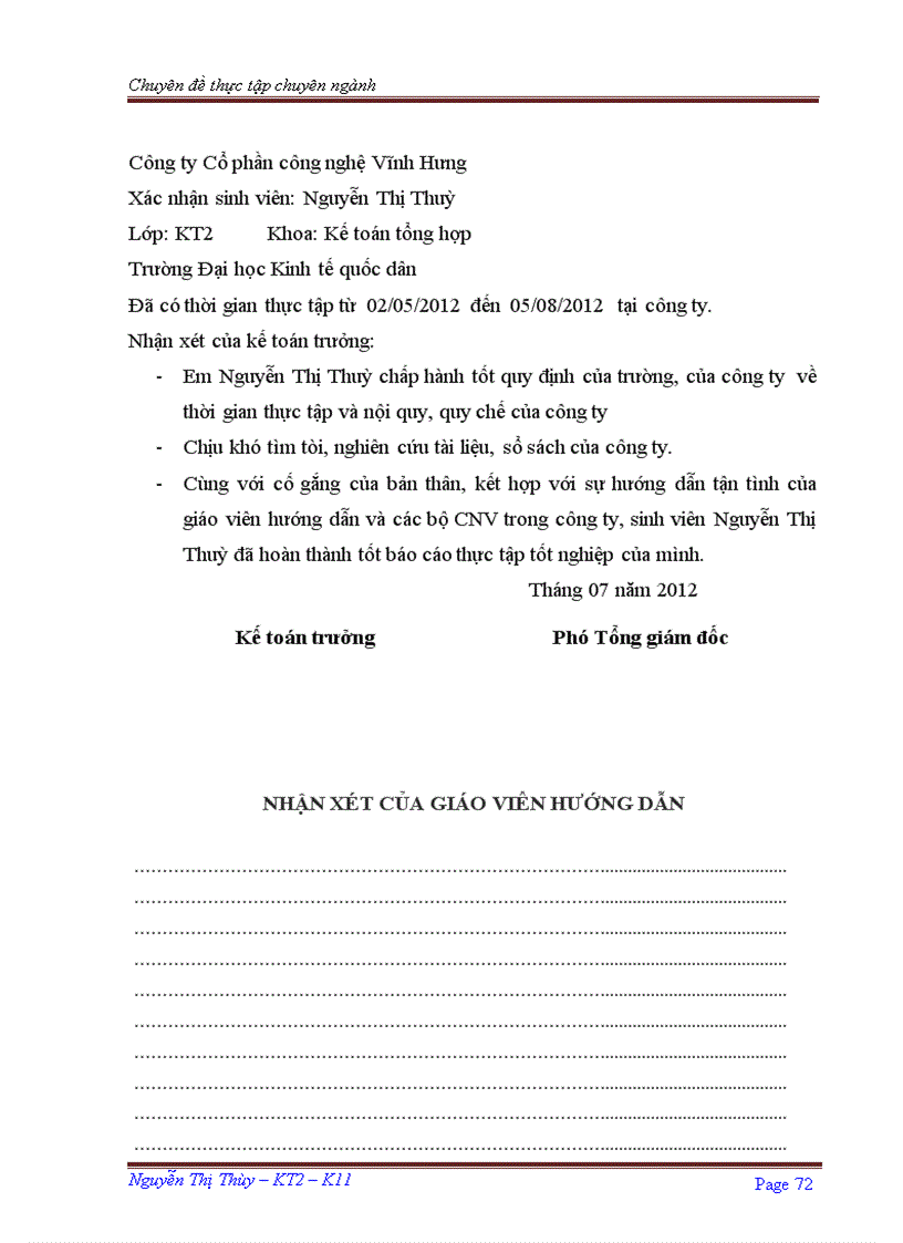 image for page Hoàn thiện kế toán doanh thu chi phí và xác định kết quả kinh doanh tại Công ty Cổ phần Công nghệ Vĩnh Hưng