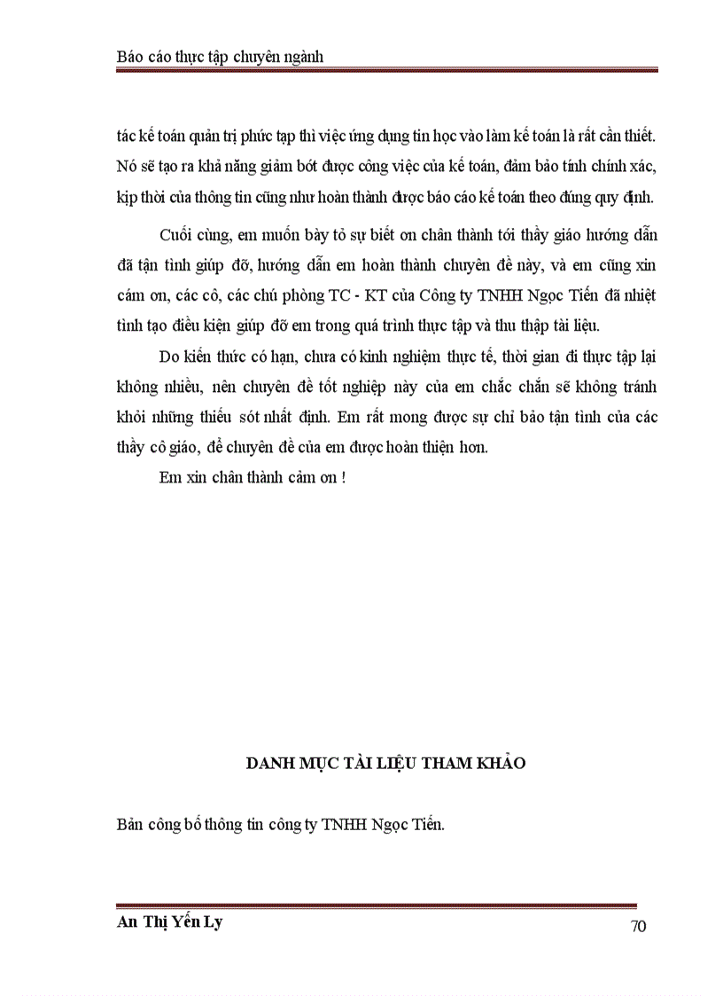 image for page Kế toán bán hàng và xác định kết quả bán hàng tại Công ty TNHH Ngọc Tiến