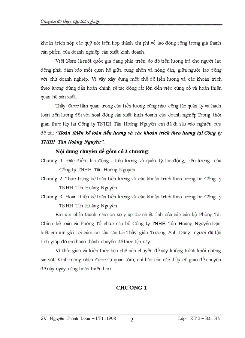 image for page Kế toán tiền lương và các khoản trích theo lương tại công ty tnhh tân hoàng nguyên