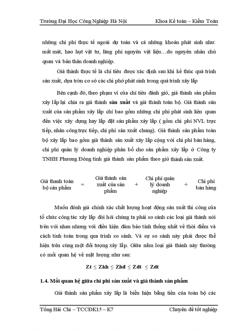 image for page Hoàn thiện kế toán chi phí sản xuất và tính giá thành sản phẩm xây lắp tại Công ty TNHH PHƯƠNG ĐÔNG