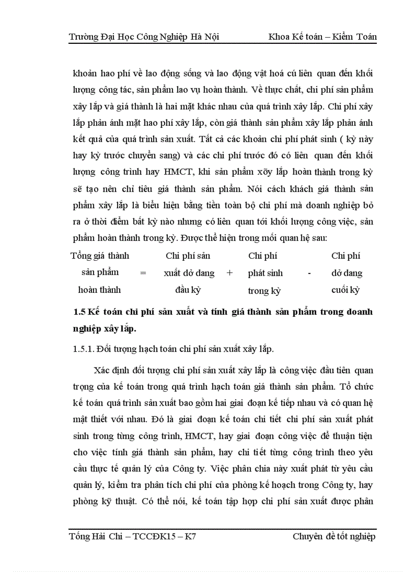 image for page Hoàn thiện kế toán chi phí sản xuất và tính giá thành sản phẩm xây lắp tại Công ty TNHH PHƯƠNG ĐÔNG