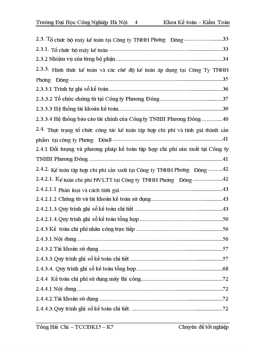 image for page Hoàn thiện kế toán chi phí sản xuất và tính giá thành sản phẩm xây lắp tại Công ty TNHH PHƯƠNG ĐÔNG