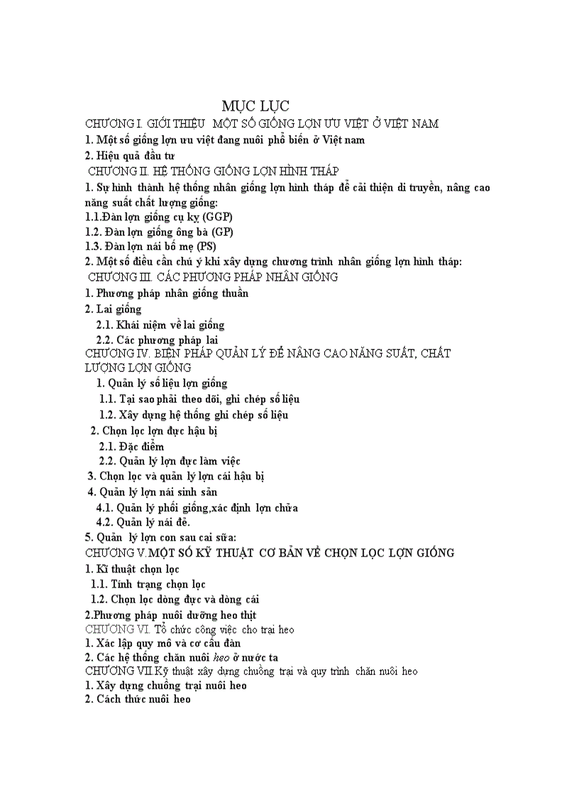 image for page Tìm hiểu về biện pháp kĩ thuật nhằm nâng cao sức sản xuất và hiệu quả kinh tế giống vật nuôi con lợn