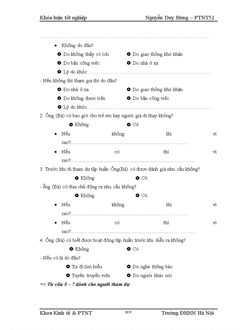 image for page Nghiên cứu sự tham gia của người dân trong các hoạt động của dự án nước sạch và vệ sinh môi trường tại huyện Cao Phong tỉnh Hòa Bình