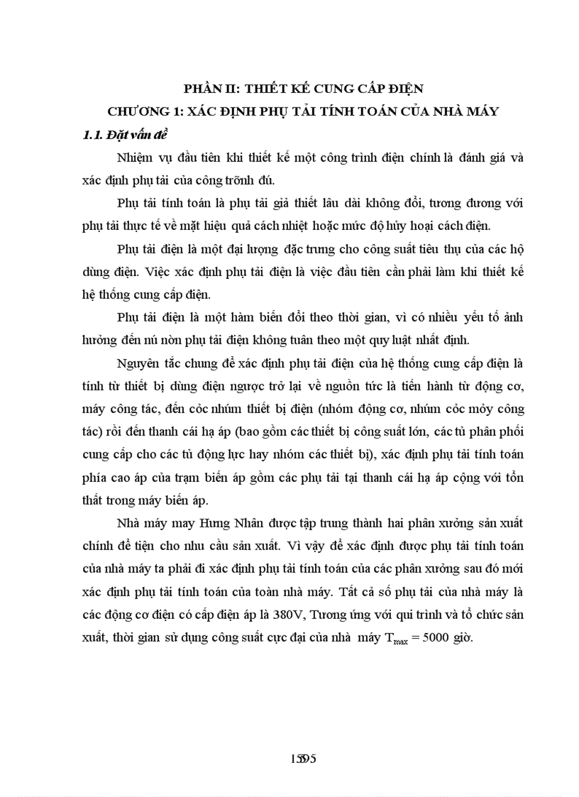 image for page Thiết kế cung cấp điện cho nhà máy