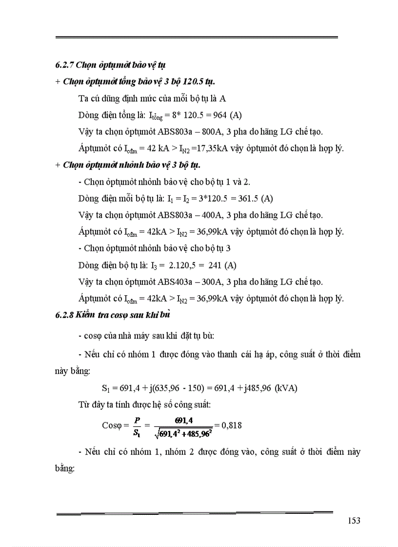 image for page Thiết kế cung cấp điện cho nhà máy