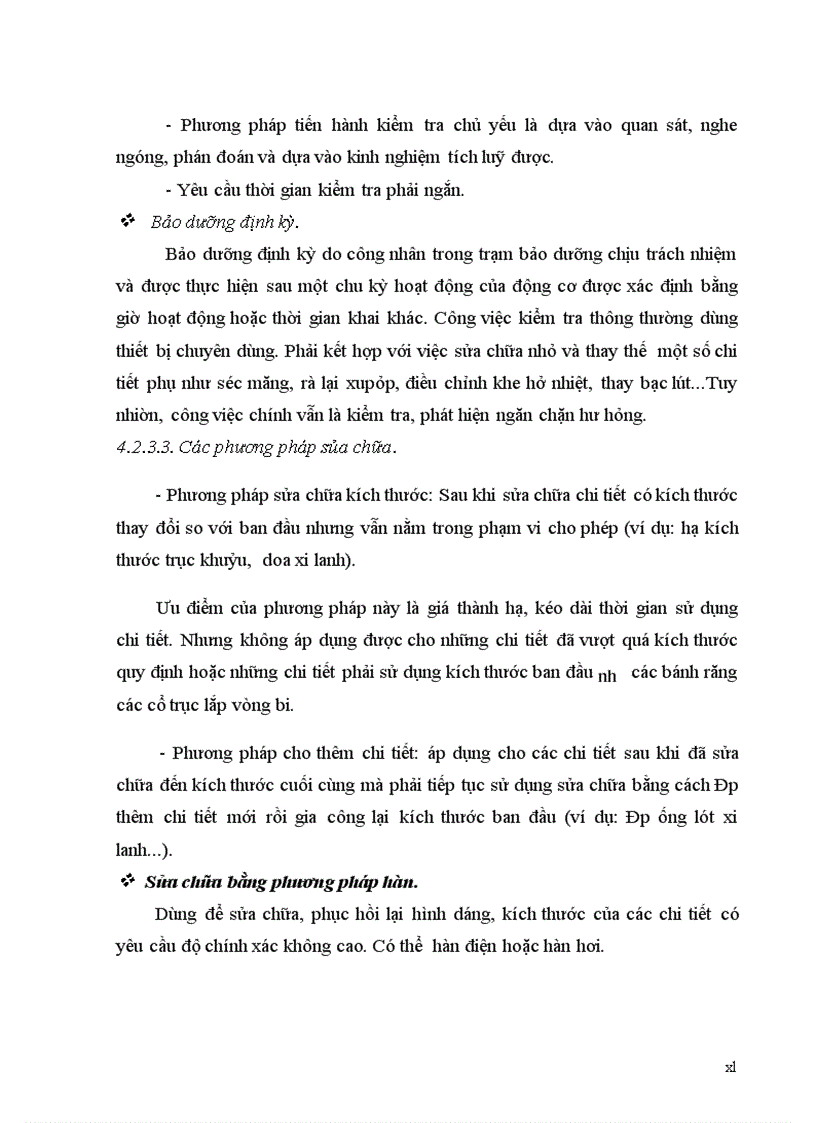 image for page Tổ chức quản lý kỹ thuật quy trình chẩn đoán bảo dưỡng sửa chữa động cơ diesel