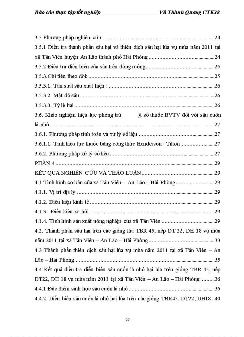 image for page Điều tra diễn biến một số sâu chính hại lúa và khảo sát hiệu lực của một số thuốc phòng trừ sâu chính trên lúa mùa 2011 tại xã Tân Viên huyện An Lão thành phố Hải Phòng