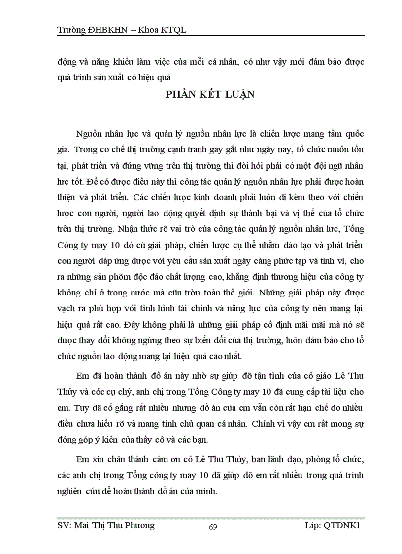 image for page Biện pháp nâng cao hiệu quả quản lý nguồn nhân lực tại công ty may 10