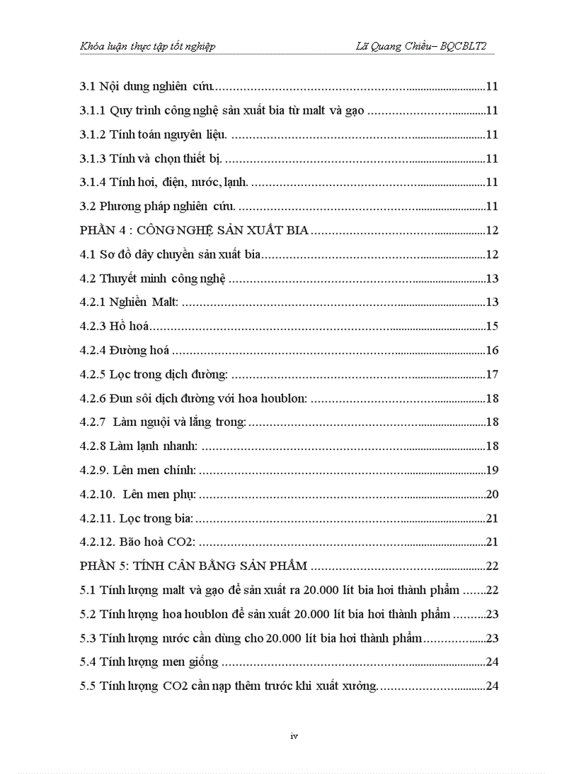 Công nghệ sản xuất bia