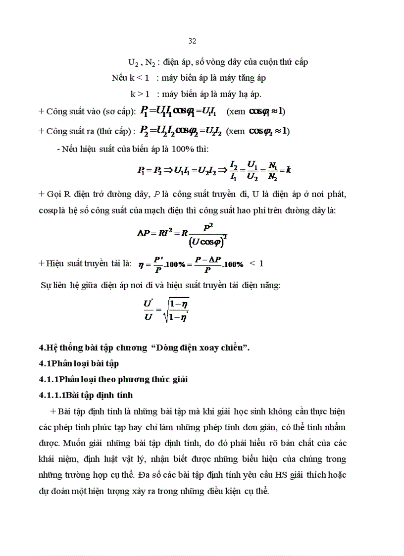 image for page Bồi dưỡng năng lực sáng tạo cho học sinh lớp 12 THPT trong dạy học giải bài tập chương Dòng điện xoay chiều