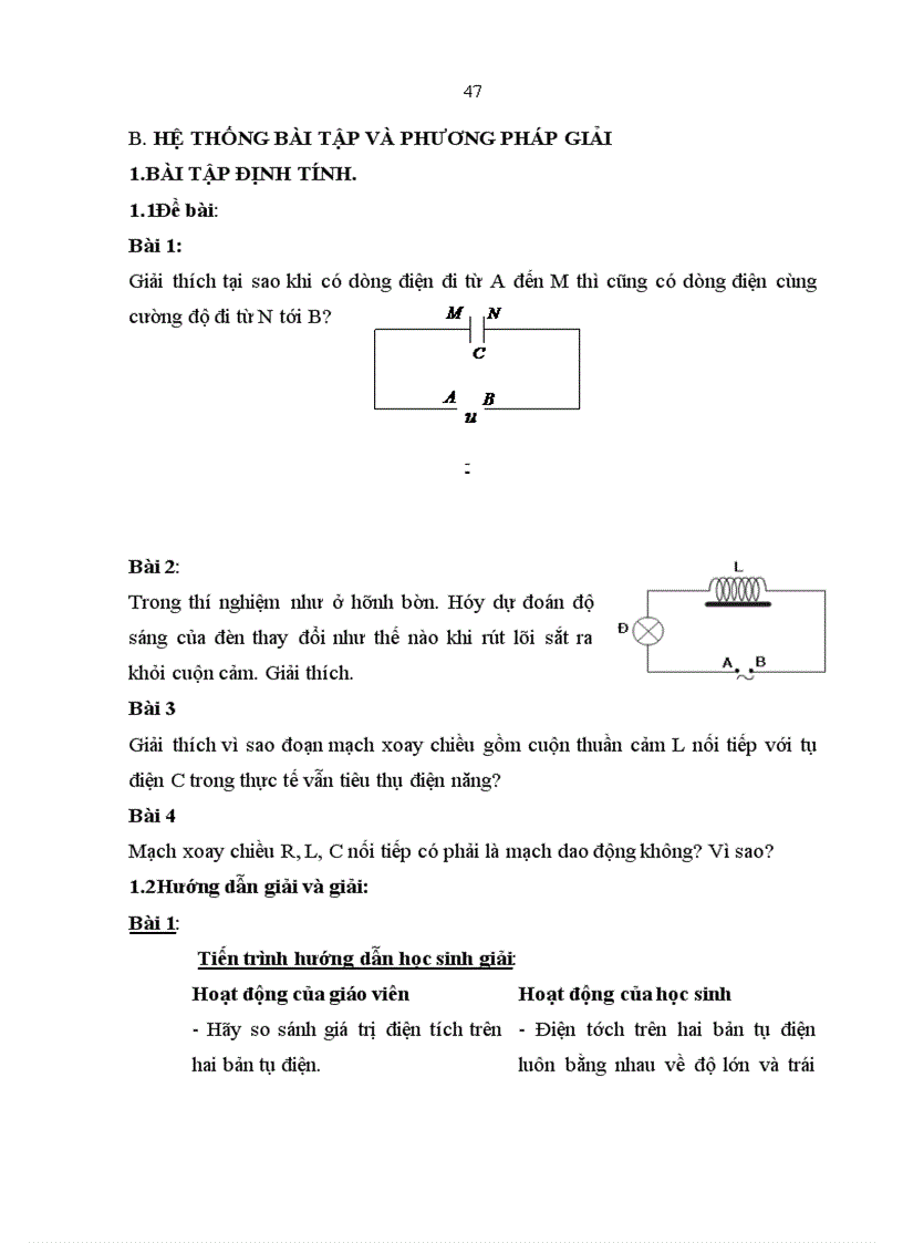 image for page Bồi dưỡng năng lực sáng tạo cho học sinh lớp 12 THPT trong dạy học giải bài tập chương Dòng điện xoay chiều
