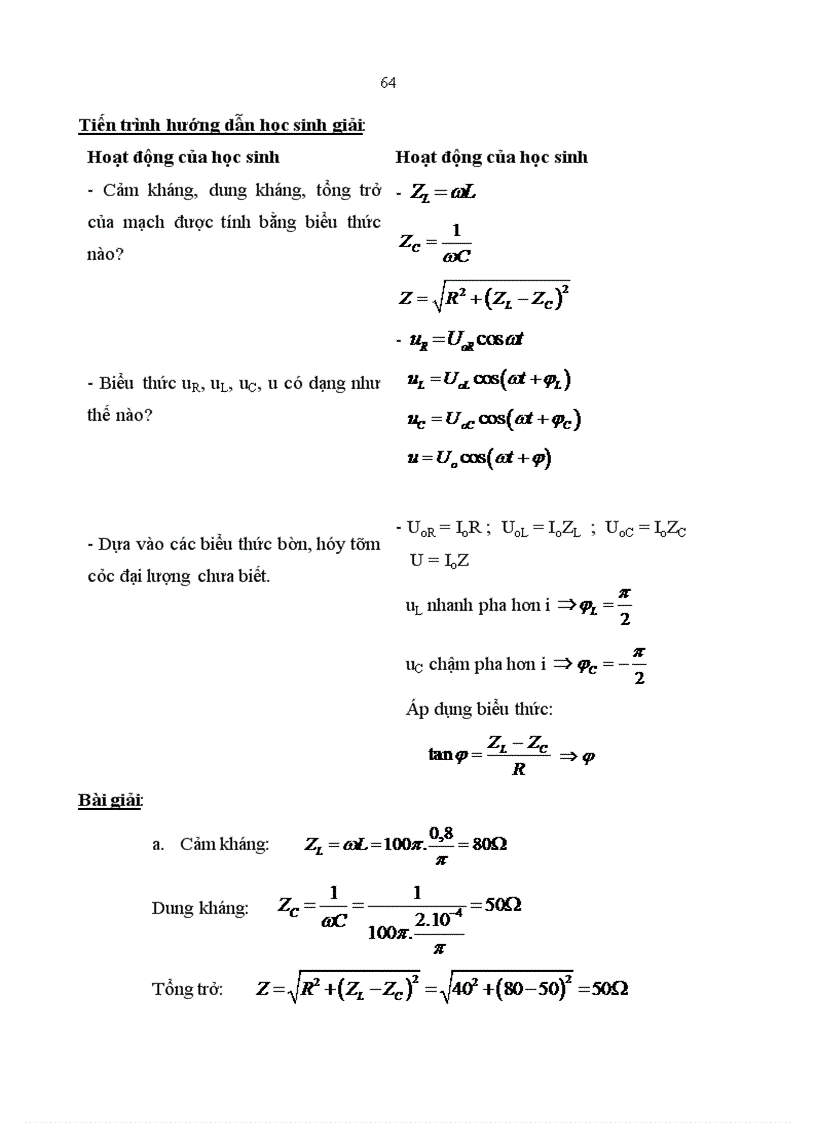 image for page Bồi dưỡng năng lực sáng tạo cho học sinh lớp 12 THPT trong dạy học giải bài tập chương Dòng điện xoay chiều