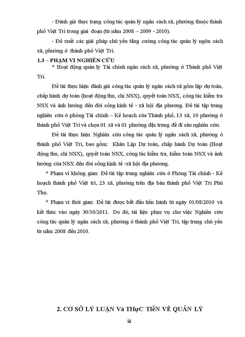 image for page Giải pháp nhằm tăng cường công tác quản lý ngân sách xã phường ở thành phố việt trì
