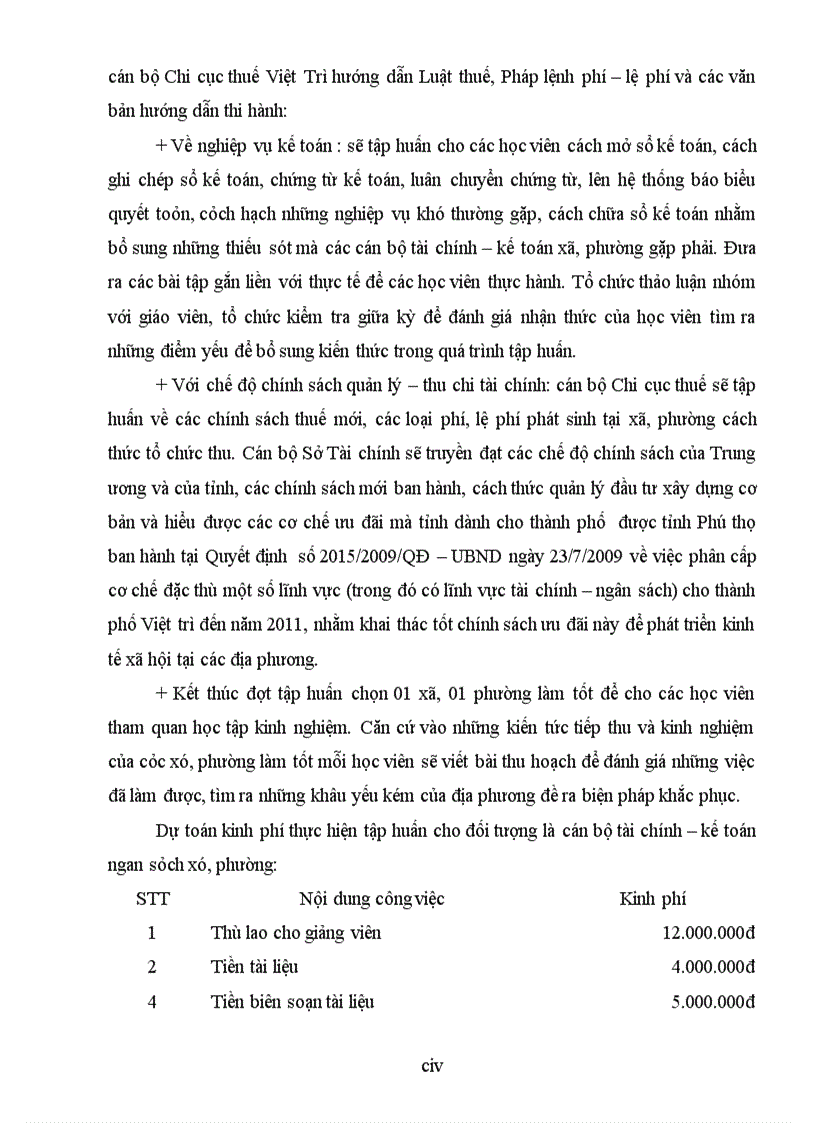 image for page Giải pháp nhằm tăng cường công tác quản lý ngân sách xã phường ở thành phố việt trì
